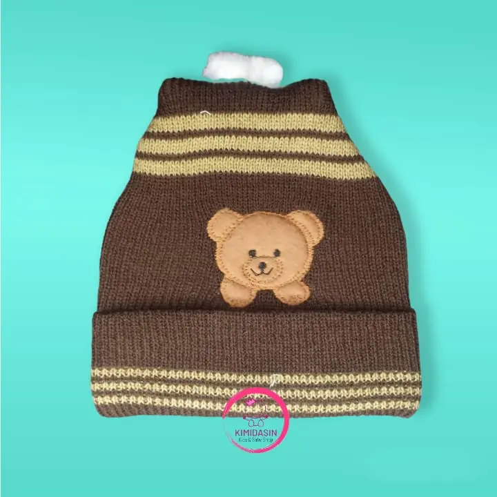 Topi Rajut Bayi Tebal 0-6 bln Kids 1