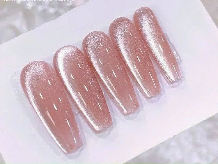 Sơn mắt mèo bạc-nâu-hồng VEDEENI lẻ siêu sáng [ QUỲNH NAIL - REVIEW CHUẨN ] 2