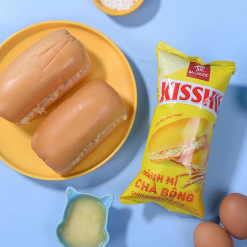 [combo 3] Bảo ngọc bánh mì chà bông ăn sáng tiện lợi hương vị thơm ngon, khó cưỡng 2