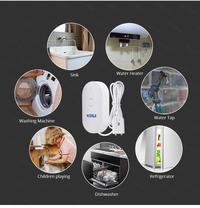 Gambar KERUI Alarm Banjir deteksi kebocoran TUYA bocor Air water detection Smart Home - Sensor Banjir KR-1 Non WIFI dari KERUI Official Store Kab. Bekasi 5 Tokopedia