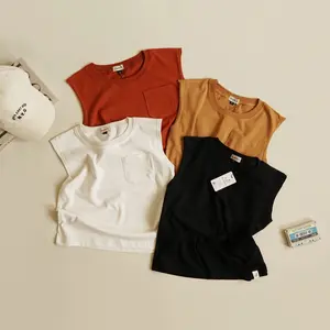 Playdate Kaos Singlet Kutung Anak Laki Perempuan 1 Sampai 8 Tahun Katun