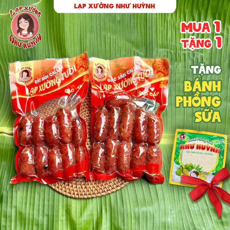 1 KG LẠP XƯỞNG TƯƠI HEO CAO CẤP + Đặc sản Cai Lậy (Tiền Giang) VỊ MẶN NGỌT + (1KG TẦM 15 -24 chiếc)  Food.