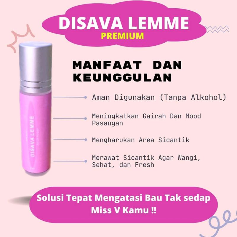 DISAVA LEMME PREMIUM Wangi segar parfume tanpa campuran 1