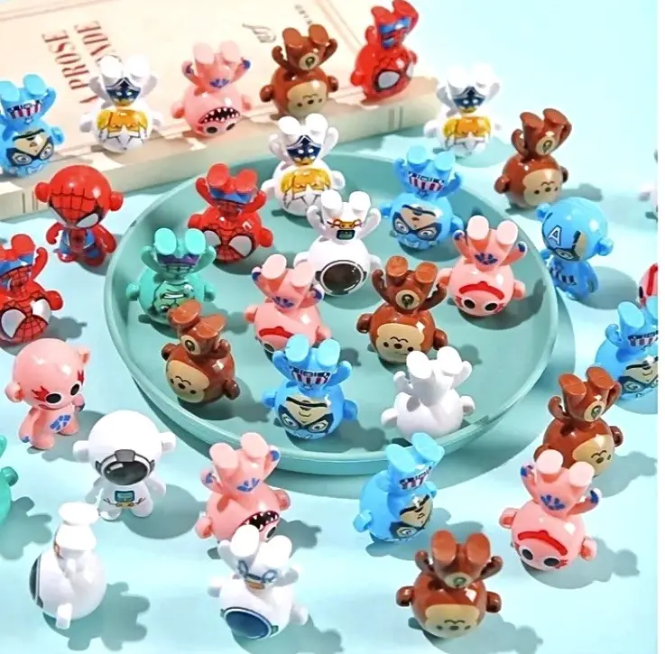 Combo 100 Lật Đật mini LỘN ĐẦU Có Chân đứng. Mix đủ kiểu đủ màu siêu cute cho bé. đấm bóc phong thuỷ không danh đồ chơi 0