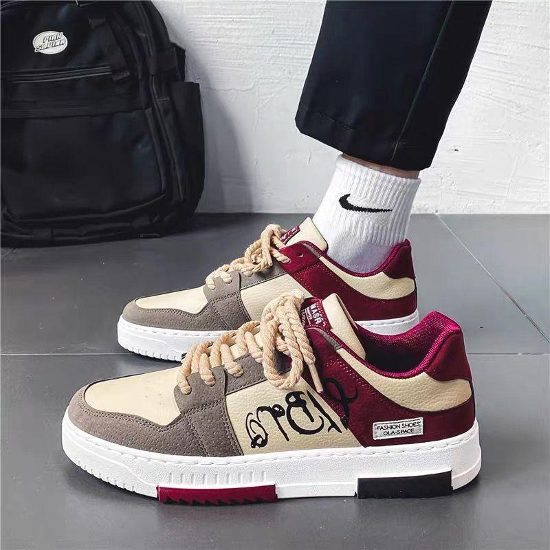 Product Introduction of Giày thể thao sneaker nam ONEZ hot trend 2024 , đế cao su non 5cm êm chân , tôn dáng - A2 giay nam 1