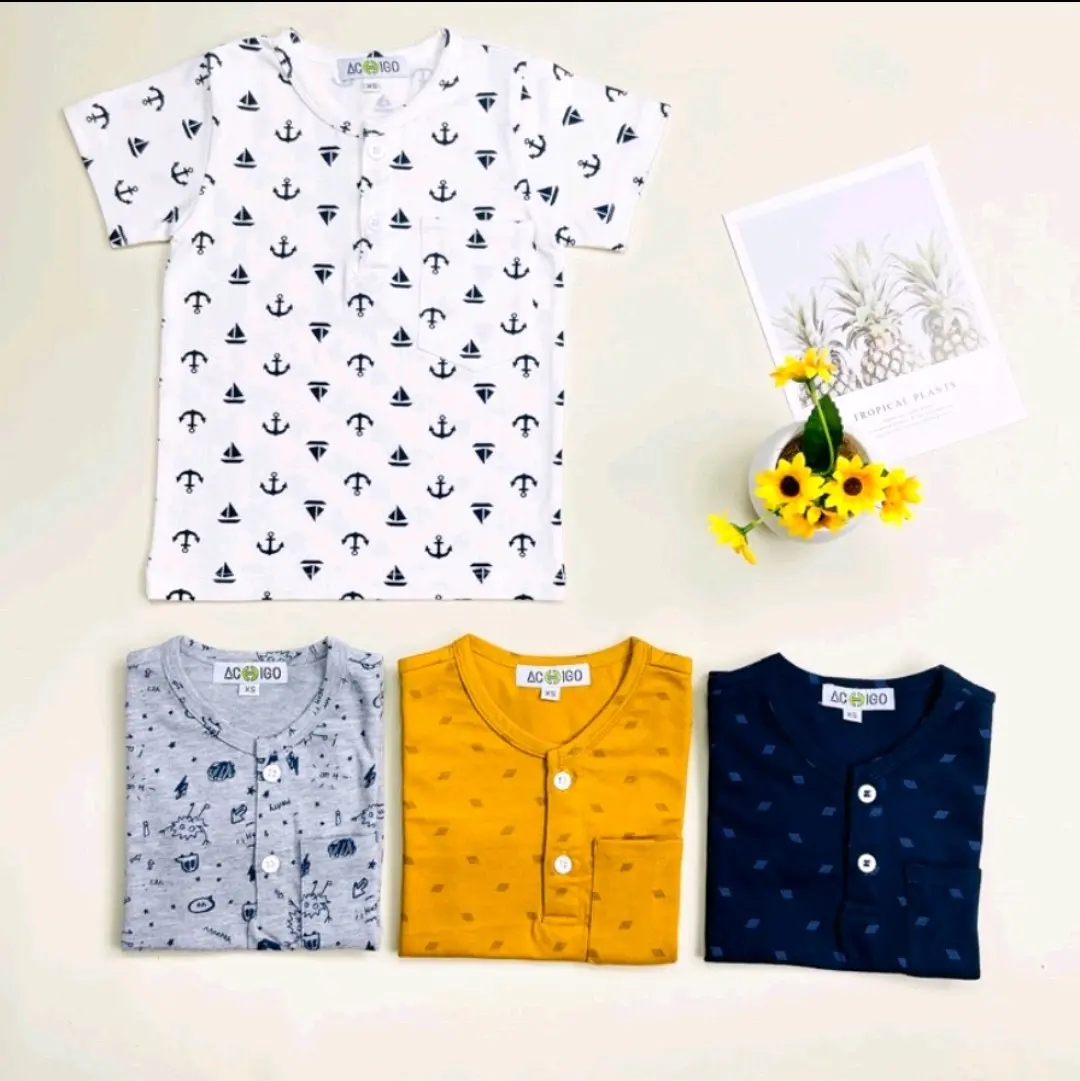 Achigo Henley T-shirt