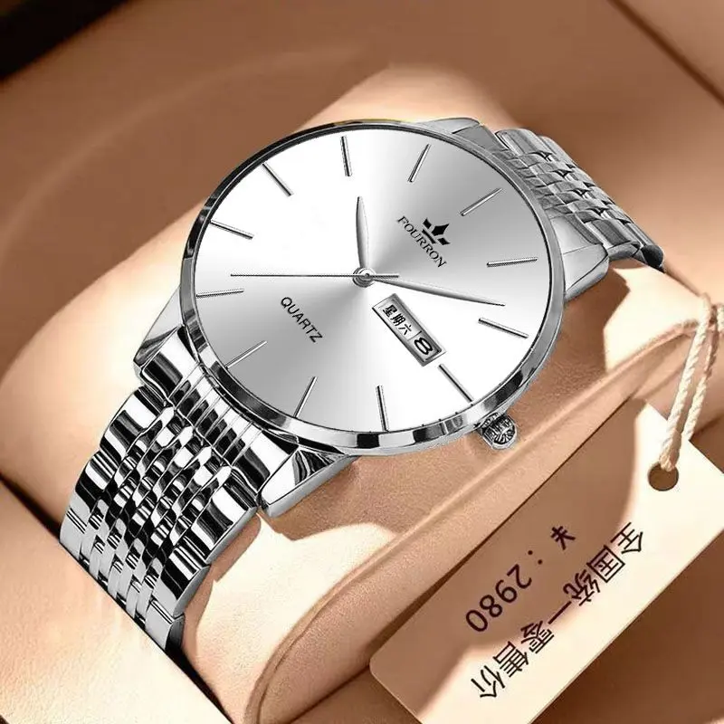Đồng Hồ Cơ, Thụy Sĩ Tự Động Thương Hiệu Tên Thật, Phong Trào Lịch, Hàng Mới Về, Không Thấm Nước, Siêu Mỏng, Thích Hợp Cho Nam Doanh Nhân, Đồng Hồ Nổi Tiếng