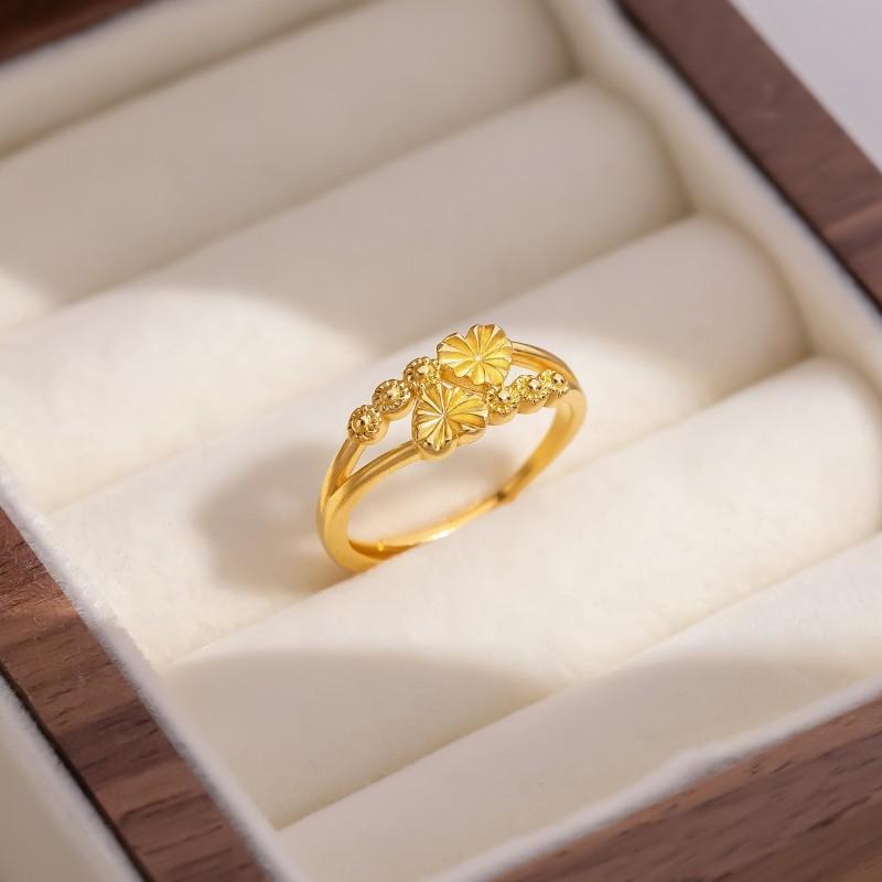 Nhẫn Trái Tim Trái Tim, Dành Cho Nữ, Thiết Kế Độc Đáo Giống Nhau, Nhẫn Tình Yêu Hình Trái Tim, Đồ Trang Trí Tay Có Thể Điều Chỉnh Thích Hợp Cho Bạn Gái