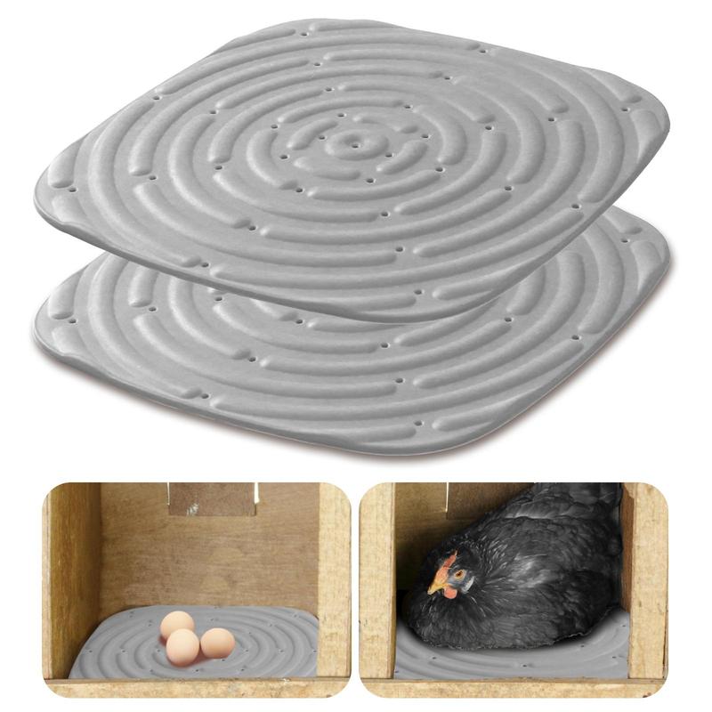 Washable Chicken Coop Pad, 2/4pcs Reusable Soft and Durable Chicken Nesting Mat, Portable Chicken Coop Accessories for Farm Animal & Poultry Supplies 6