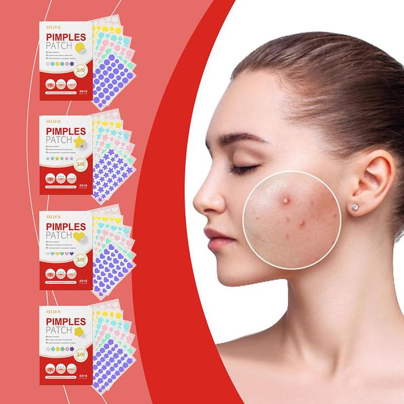 Product Introduction of 240pcs Salicylic Acid Acne Patch Colorful Heart Star Acne Shaped Pimple Patch N6S9 27