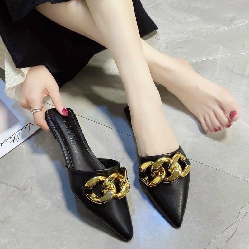 Sục nữ phối xích siêu cá tính đủ 2 màu đen và trắng 2