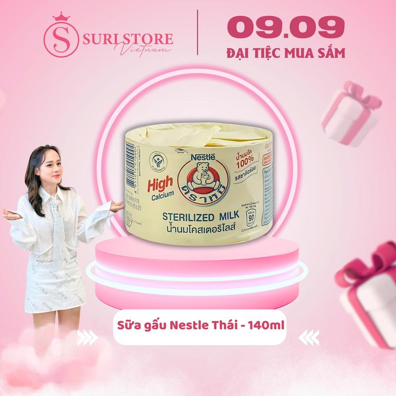SURI STORE - [ COMBO 10 ] - Sữa gấu thái Nestle Thái - 140ml*10 hộp
