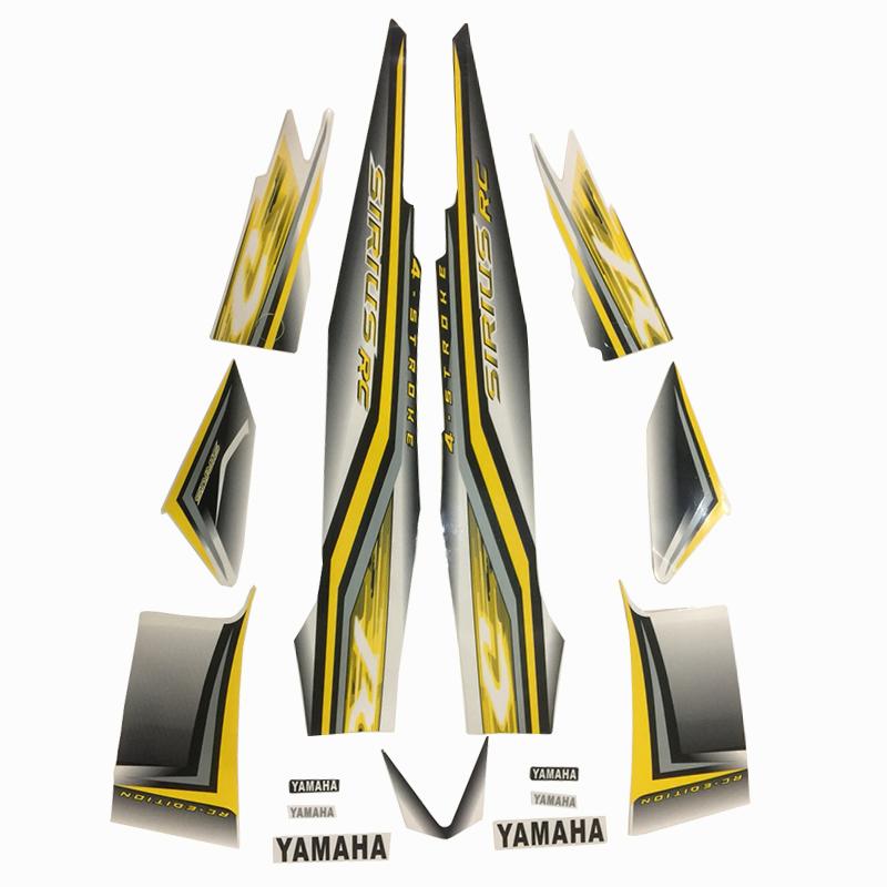 Bọ tem xe Sirius RC màu Vàng đen -tem 3 lớp