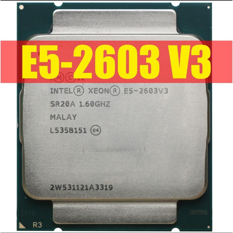 Bộ xử lý trung tâm máy chủ Intel Xeon E5: 2603V3, 2609V3, 2640V3, 2620V3,…