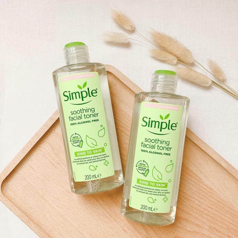 TONER SIMPLE 200ml (mẫu mới)