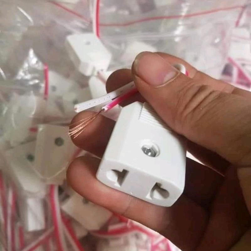 Túi 100 phích cái liền dây đấu điện tiện lợi - phích âm liền dây loại tốt