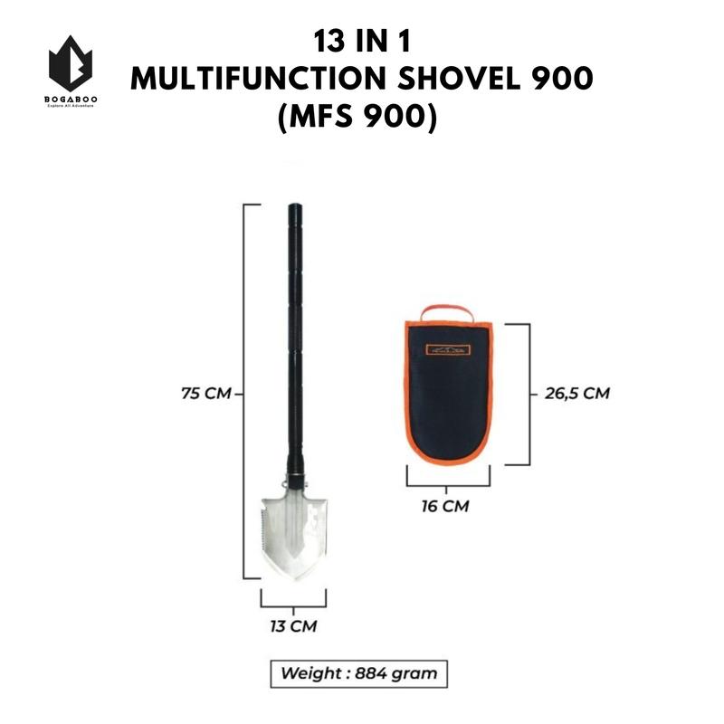 BISA COD Dhaulagiri Multifunctional Shovel 900 (MFS 900 ) Sekop Dhaulagiri - Cangkul Skop Dhaulagiri 3