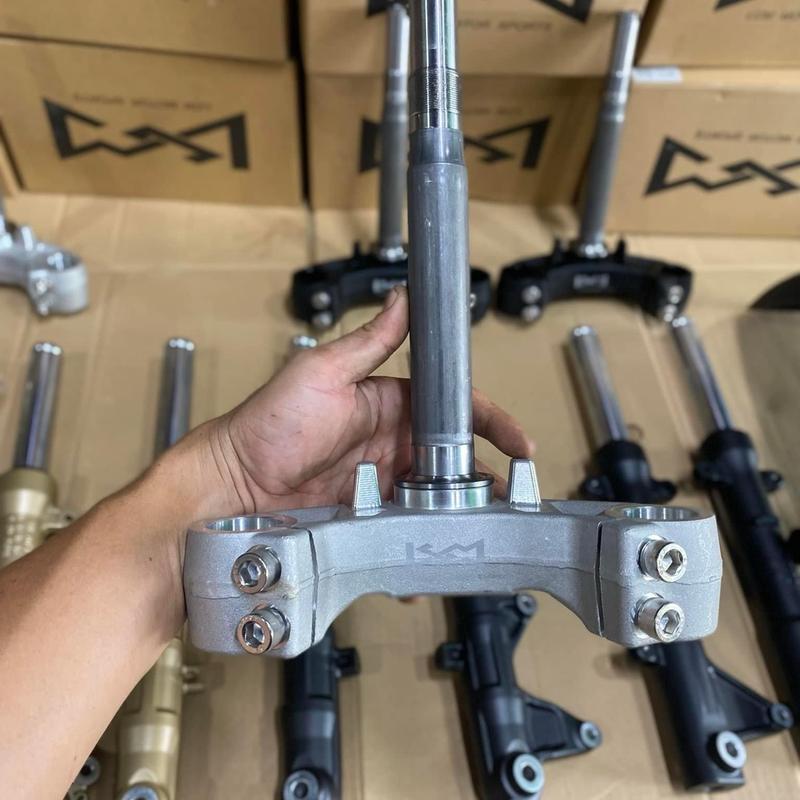  chảng 3 nhôm LCM và phụ kiện LCM - lắp đặt cho ex150 đi phuộc winner Phụ Tùng 