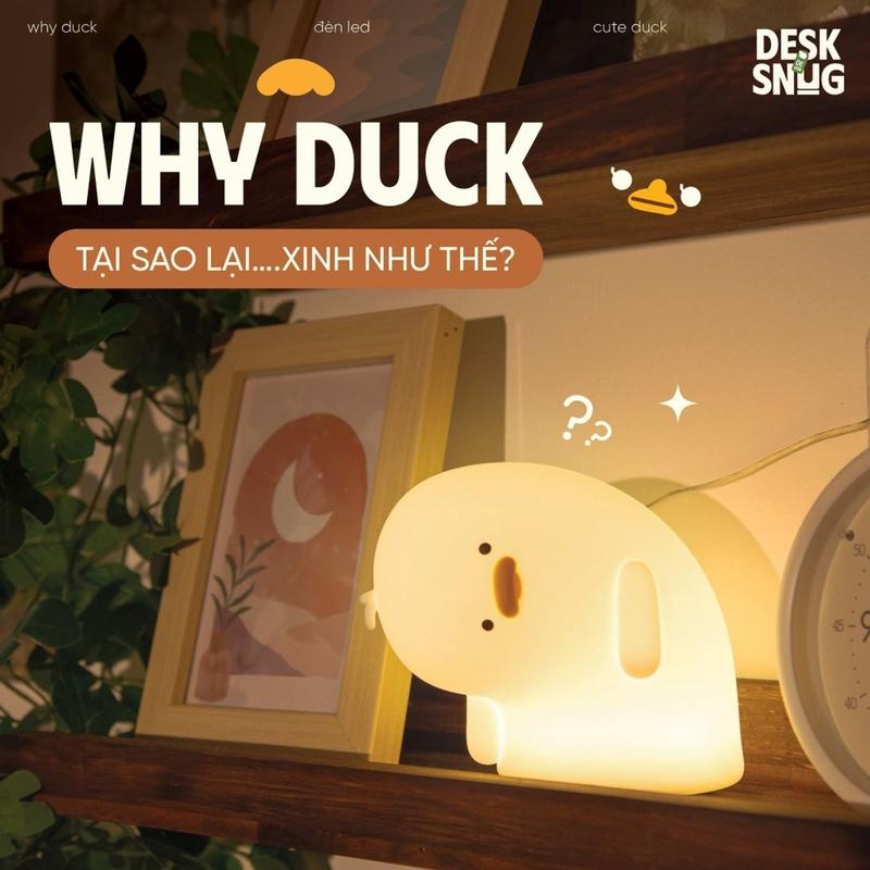 Đèn phát sáng sạc USB Why Duck 3