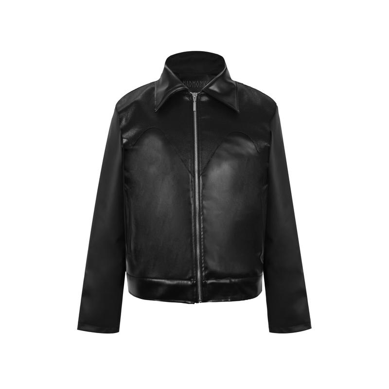Degrey.Madmonks Black Mamba leather jacket 2.0 - DMMJ 2.0
