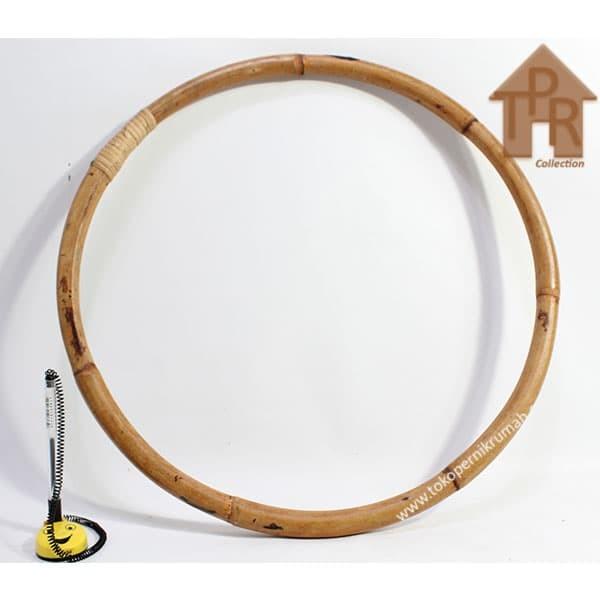 Hula Hoop rotan asli natural 50cm. kuat dan tahan lama. 2