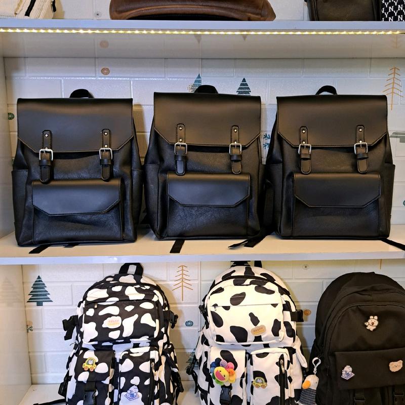 da Đi học thời trang phong cách Hàn Quốc Backpack Đeo Vai balo