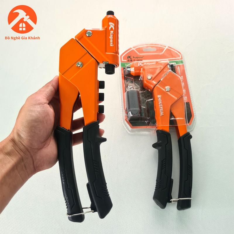 Kìm rút đinh tán rive, đa năng, xoay 360 độ kapusi