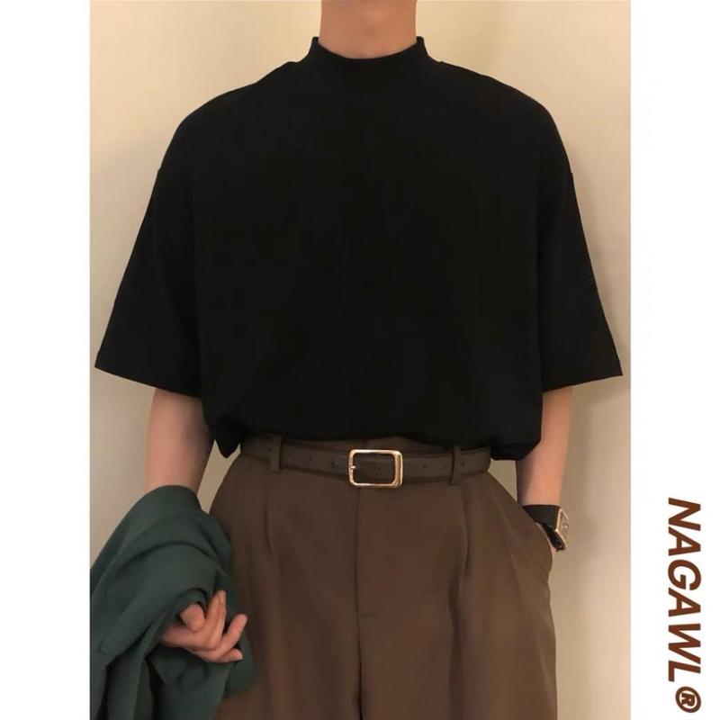 Quần âu ống suông dáng rộng unisex   Quần vải  dáng rộng quần tây nam nữ đều mặc eo chun xếp ly ở ống quần làm điểm nhấn