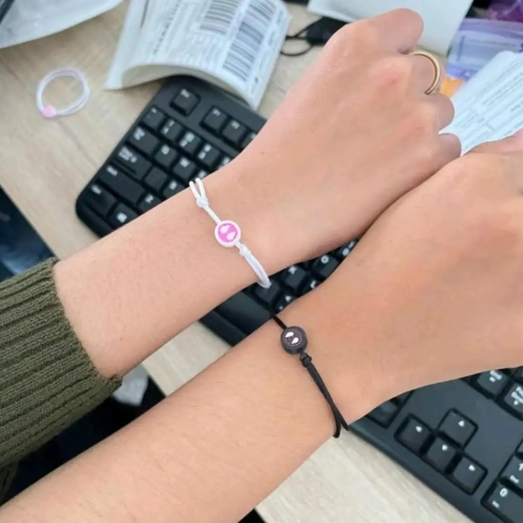 Couple Gelang Superhero Spiderman Miles Gwen waterproof Tali Korea minimalis Simpel dan elegan/Gelang tangan Gaya Korea