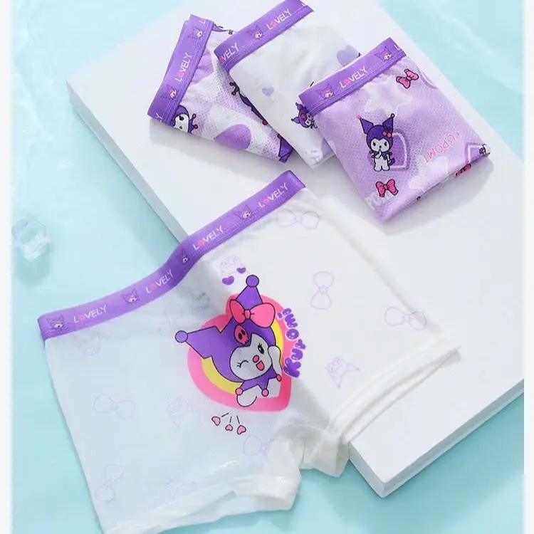 [ Bé tròn tăng size](9-40kg )Set 4 Quần koromi Gấu Dâu thông hơi cho bé gái xì chun baby 6