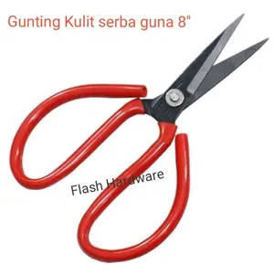 gunting kulit gunting seng gunting kain 8inchi serba guna