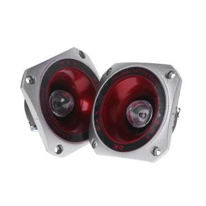2Pieces Max.100W Piezo Tweeters Horn Piezoelectric Speaker Buzzer Treble Piezo for Head Speaker Tweeter with Color Light Audio Long Lasting
