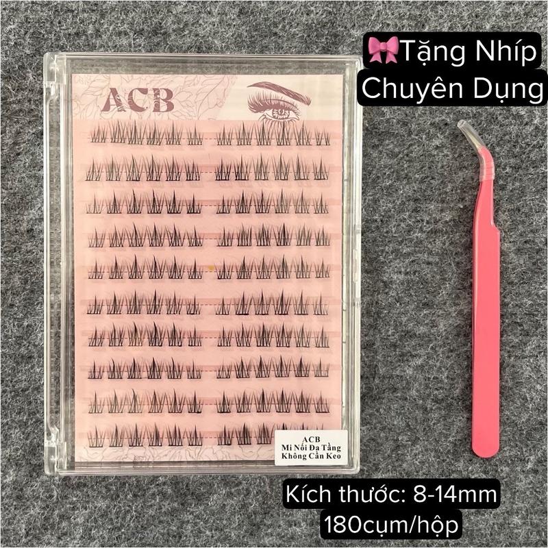  Mi Giả Tự Nhiên -Lông Mi Dán Không Dùng keo -Mi Giả Có Thể Tái Sử Dụng-Mi Dán Trên -Mi Dán Dưới - TẶNG KÈM NHÍP GẮN MI CHUYÊN DỤNG  -  Dụng Cụ Nối Mi -Hoàng Duyên Eyelas cong chữ 