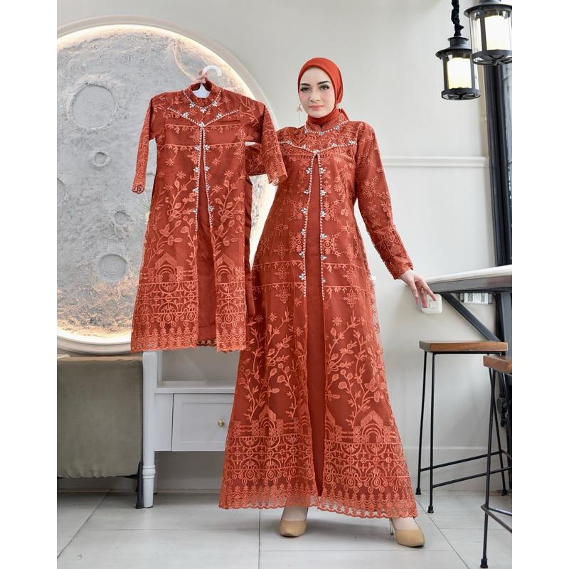 (COD) GAMIS REGINA COUPLE IBU DAN ANAK // GAMIS COUPLE // GAMIS PESTA // GAMIS KONDANGAN // GAMIS KEKINIAN // GAMIS SERAGAMAN // GAMIS MOM&KIDS // GAMIS MODERN // GAMIS TERBARU Muslim Panjang 6
