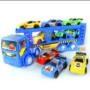 BISA COD PROMO Mainan Anak Mobil Mobilan Truk Truck Angkut Mobil Isi 5 Sedan Mainan Truk Bawa Mobil Toy Toys