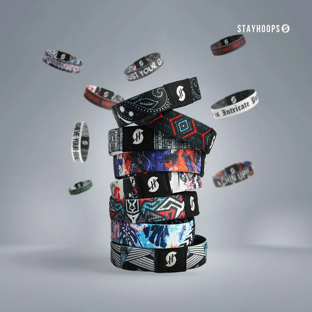 Gelang Pria Keren Reversible Wristband Stayhoops Aksesoris Daily Bracelets