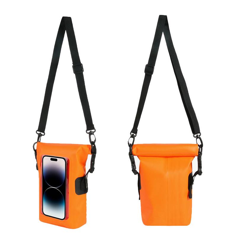 Product Introduction of Outdoor mobile phone water-proof shoulder bag waterproof Drybag seaside beach swimming drifting 2L crossbody bag fashion PVC waterproof bag bag 2