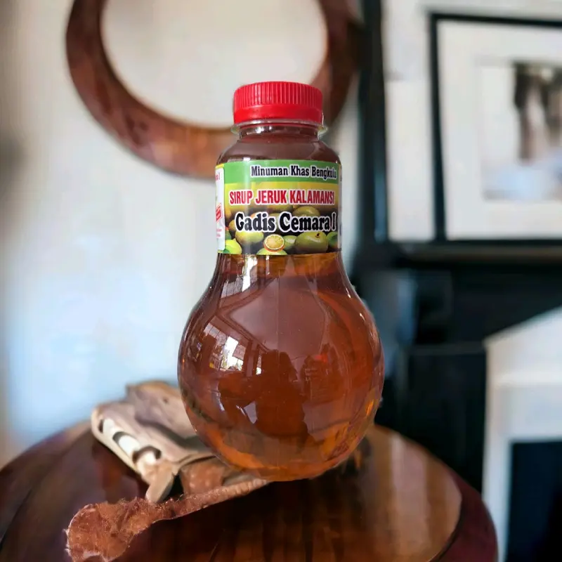 Sirup jeruk kalamansi 330 ml/ Gadis cemara / oleh oleh khas bengkulu 0