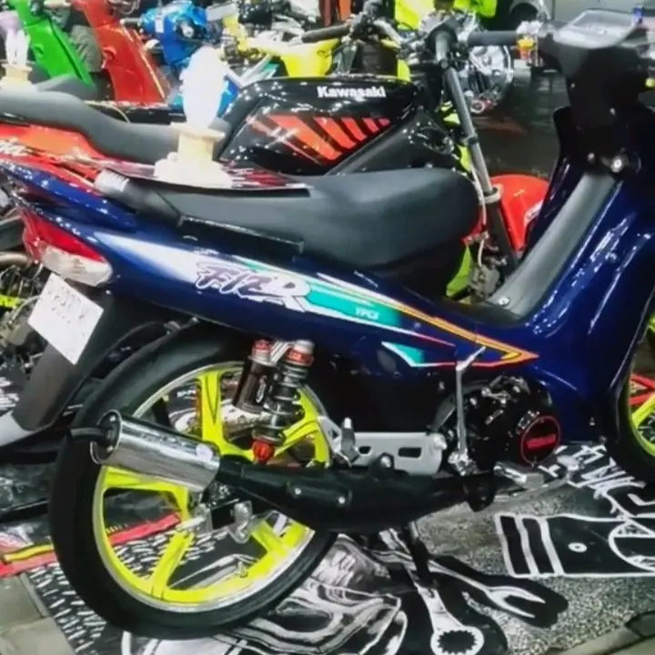 knalpot fizr htx standar racing model leher sirip prepet 7