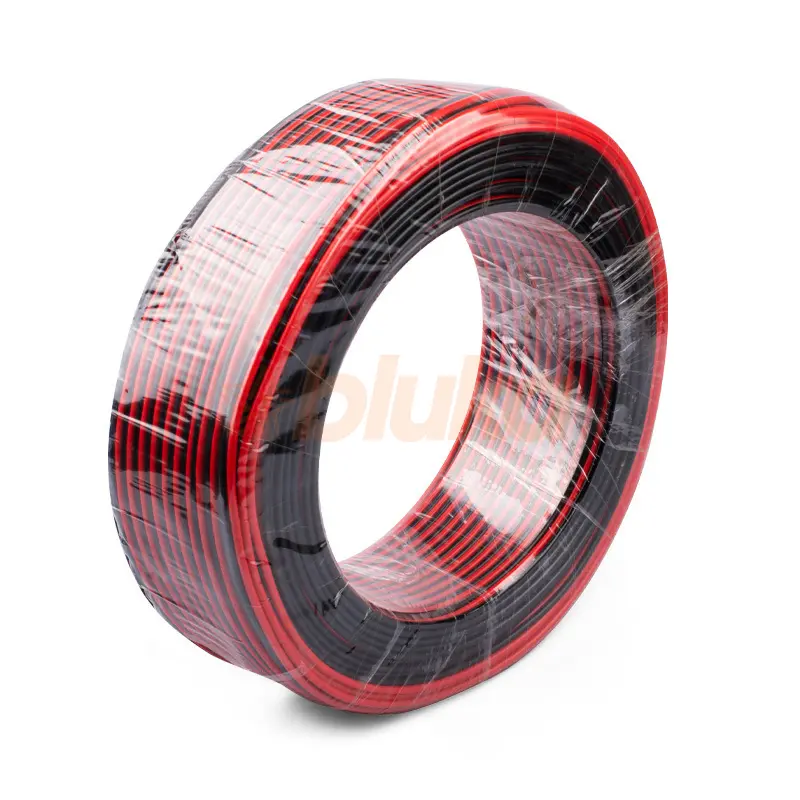 Cuộn Dây Điện Đôi AWG Đỏ Đen Lõi 0.2mm [CUỘN 100M] 5
