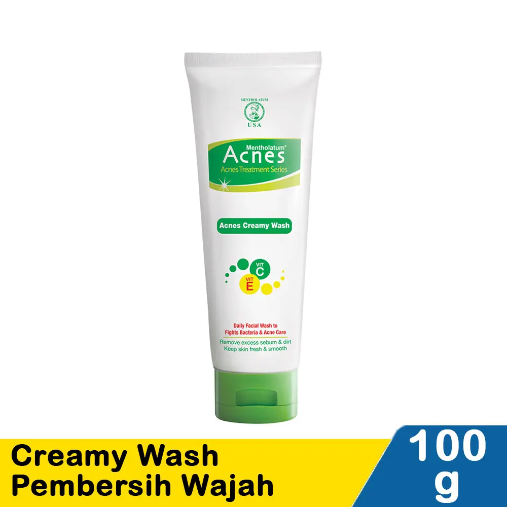 Creamy Wash Acnes - Pembersih Kulit Berjerawat