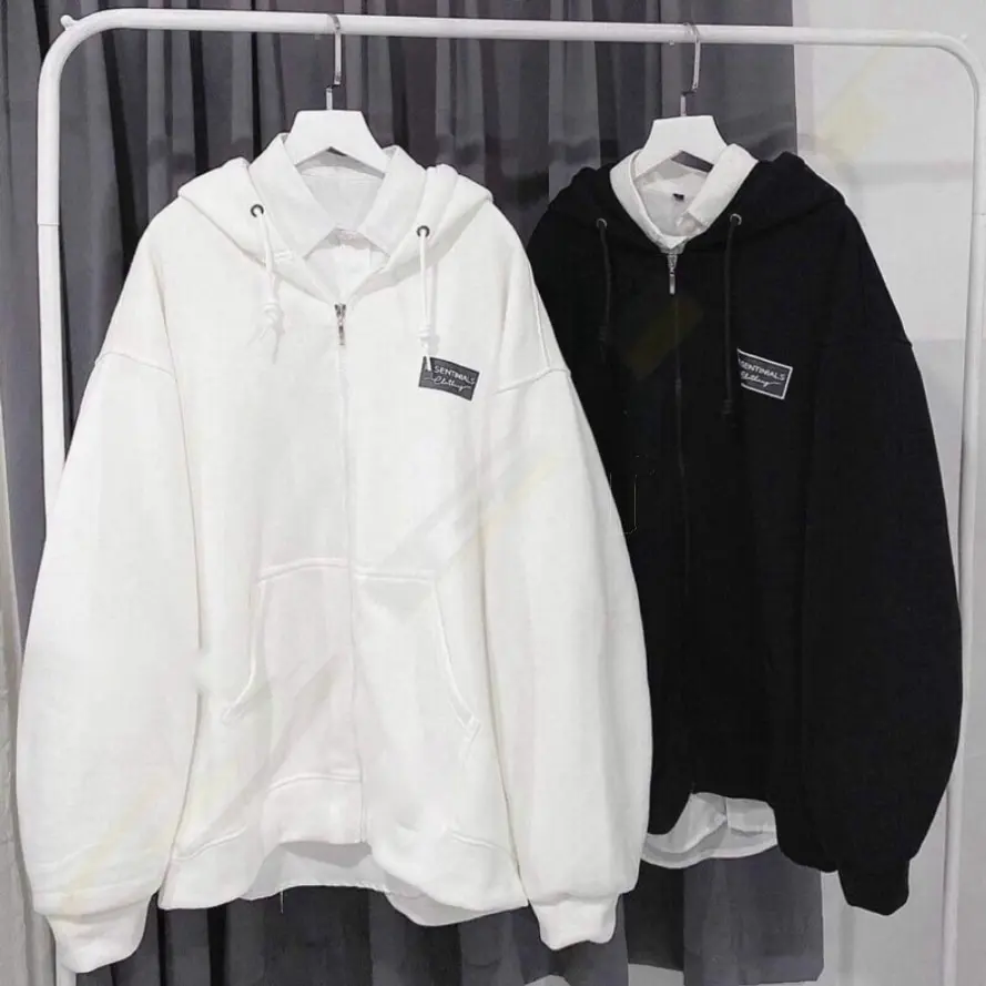 [MIỄN PHÍ GIAO HÀNG] Áo khoá nỉ 5D AIS, Áo thun thu đông, chất dày ấm áp, mặc không xù   BẢO LOAN FASHION