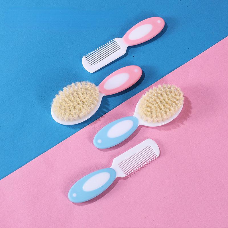 Product Introduction of Baby Comb Care Set Baby Shampoo PP Soft Hair Comb To Tinea Foetidum Cleaning Brush 6