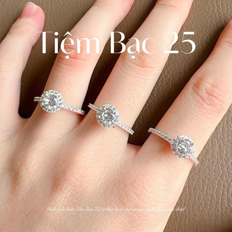 Nhẫn LISA 2 tầng đá sang trọng 2