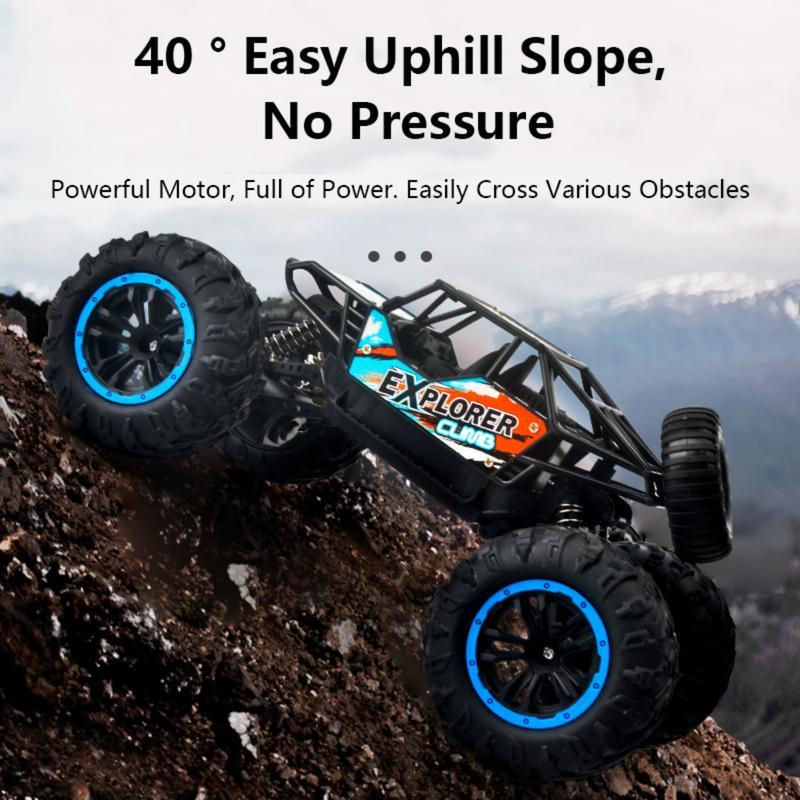 2.4GHZ Remote Control Climbing Car Crawler Monster Truck Model 4x4 Off-road Toy New Year Gift Gift 2