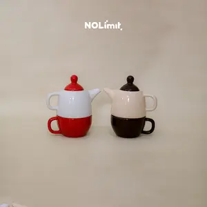 NOLIMIT TEKO UNIK KERAMIK TEKO SET TEKO SUSUN AAP TEKO TEH Tea
