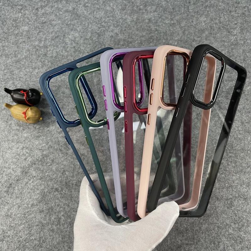 CASE COMPATIBLE FOR SAMSUNG A14 4G 5G A04E A03 A04S A52 A52S A72 A23 A32 4G A33 5G A73 5G A53 5G A22 M22 M32 4G A13 A32 5G M32 5G CASING TRANSPARANT SHOCKPROOF HYBRID FROSTED 8