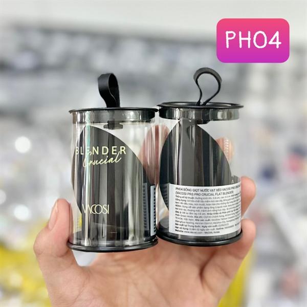 Mút trang điểm Vacosi Chính hãng  Bông phấn ướt makeup mút tán kem nền Cosmetic Nữ Women Mỹ Phẩm 4