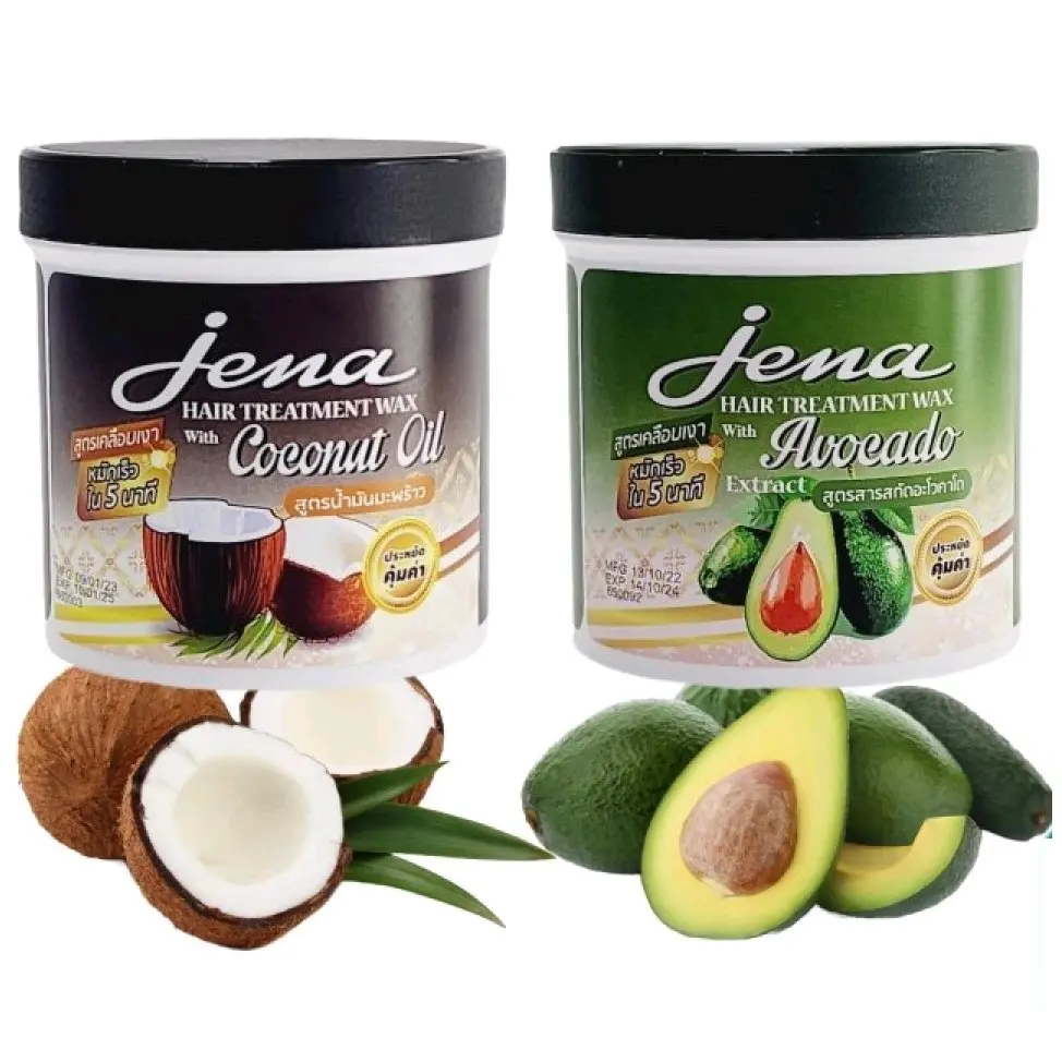 Kem ủ tóc dầu dừa và bơ JENA Thái Lan 500ml - HAIR TREATMENT WAX