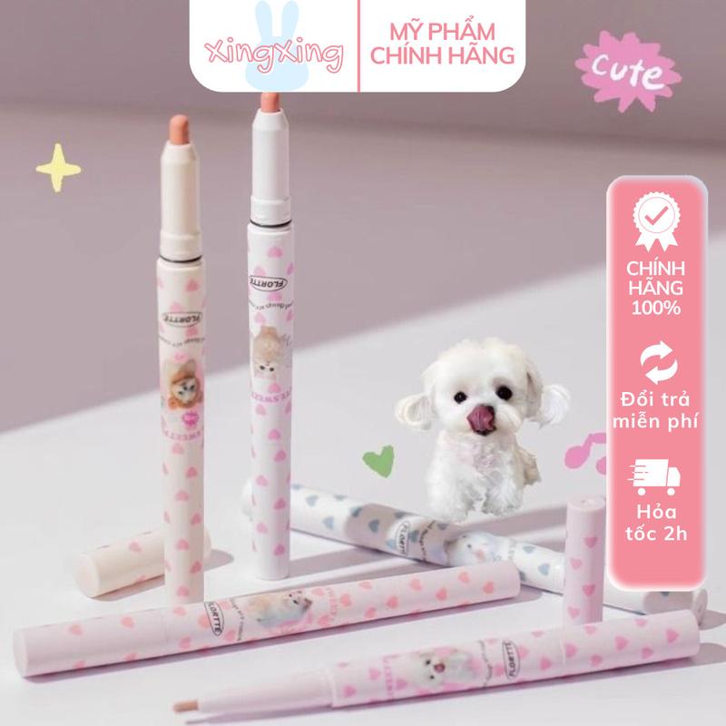 [HỎA TỐC] Son môi Flortte hai đầu kiêm chì kẻ viền môi hiệu ứng dày che mờ thâm môi
